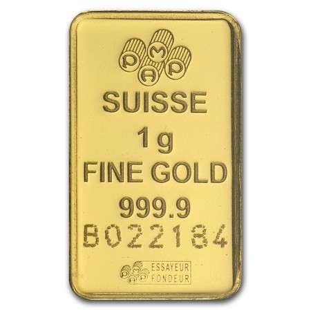 1 Gram Gold Bar (Type Varies)